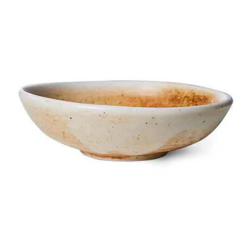 Home Chef kom klein Ø9 cm, Rustic cream-brown HKliving