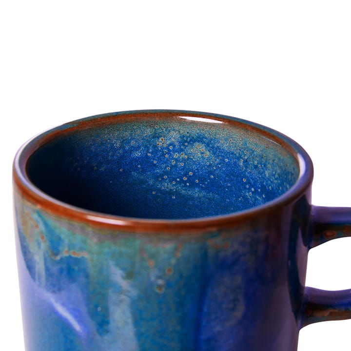Home Chef kop met schotel 22 cl, Rustic blue HKliving