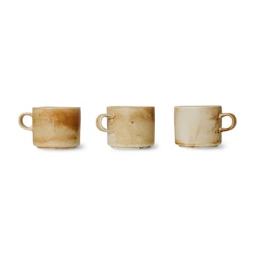 Home Chef kop met schotel 22 cl - Rustic cream-brown - HKliving
