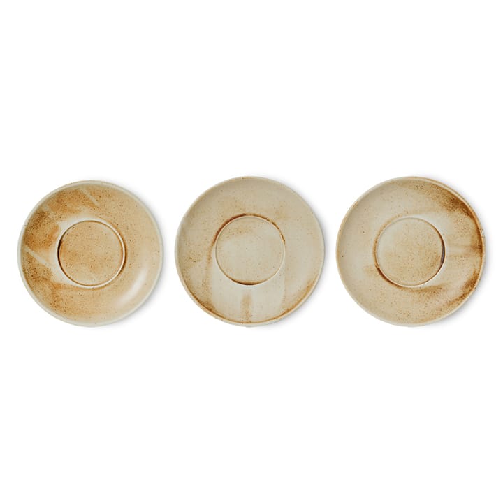 Home Chef kop met schotel 22 cl, Rustic cream-brown HKliving