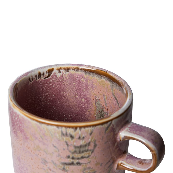 Home Chef kop met schotel 22 cl, Rustic pink HKliving