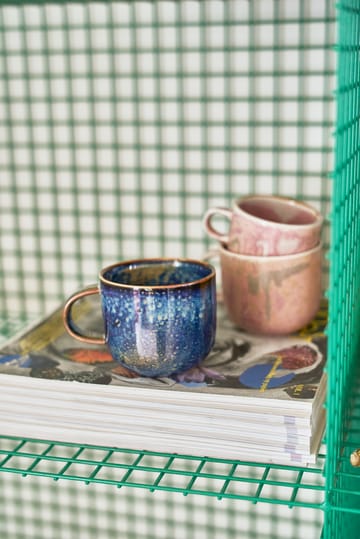 Home Chef mok met oor 32 cl - Rustic blue - HKliving
