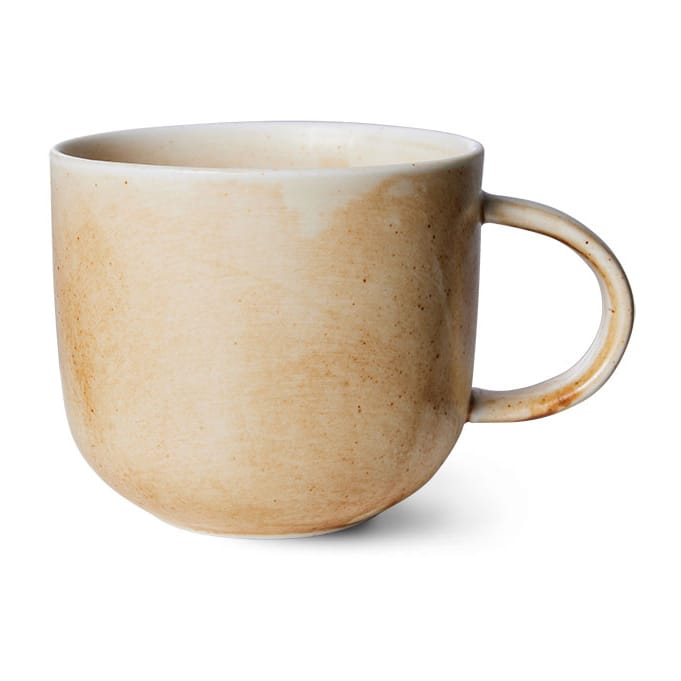 Home Chef mok met oor 32 cl - Rustic cream-brown - HKliving