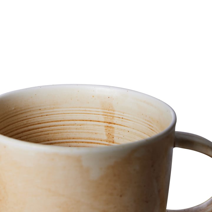 Home Chef mok met oor 32 cl, Rustic cream-brown HKliving