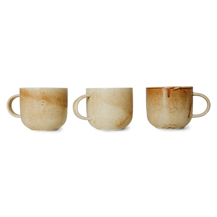 Home Chef mok met oor 32 cl, Rustic cream-brown HKliving