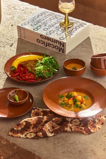 Home Chef side plate bordje Ø20 cm - Burned orange - HKliving