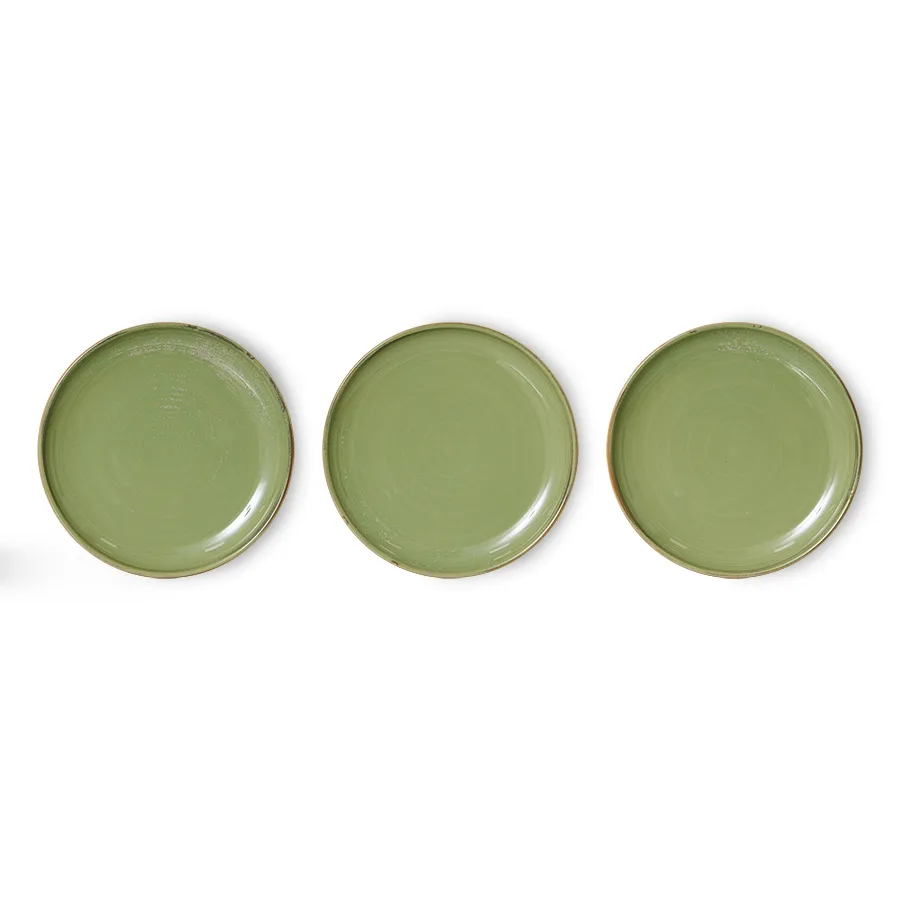 Home Chef side plate bordje Ø20 cm, Moss green HKliving
