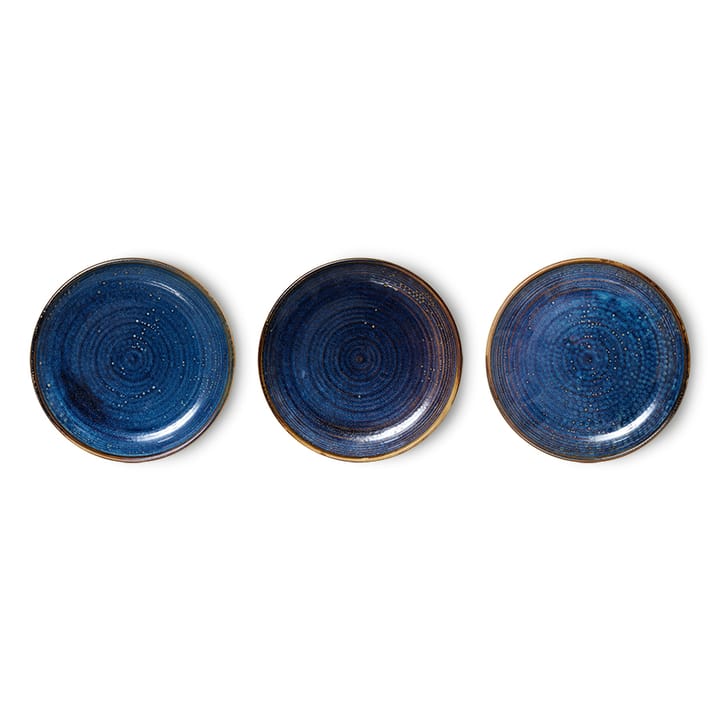 Home Chef side plate bordje Ø20 cm, Rustic blue HKliving