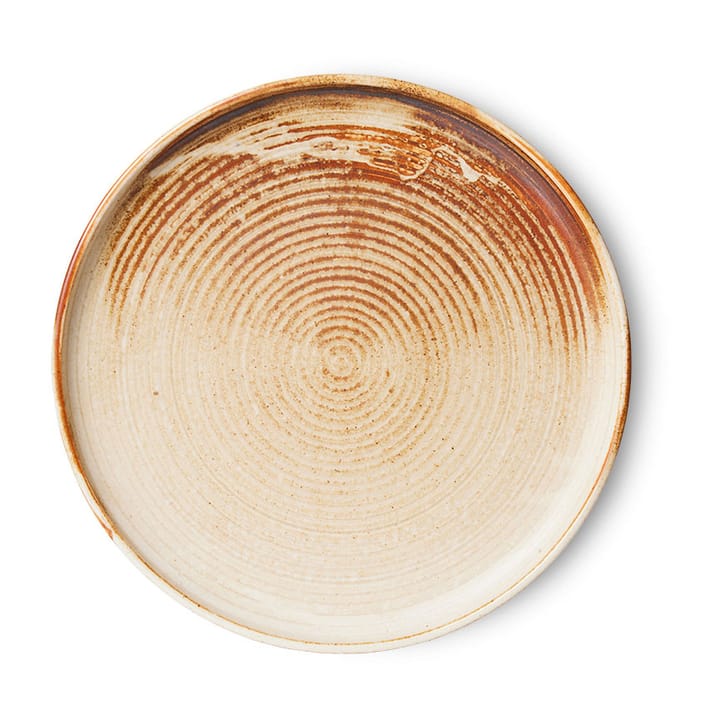 Home Chef side plate bordje Ø20 cm - Rustic cream-brown - HKliving