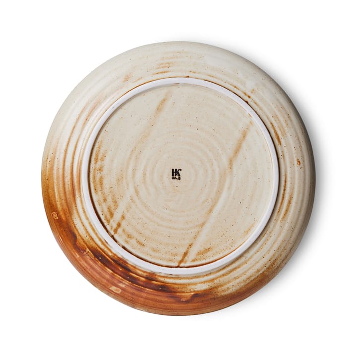 Home Chef side plate bordje Ø20 cm, Rustic cream-brown HKliving