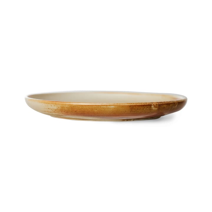 Home Chef side plate bordje Ø20 cm, Rustic cream-brown HKliving