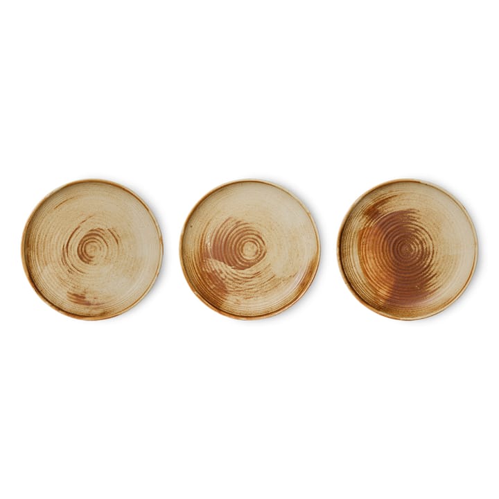 Home Chef side plate bordje Ø20 cm, Rustic cream-brown HKliving
