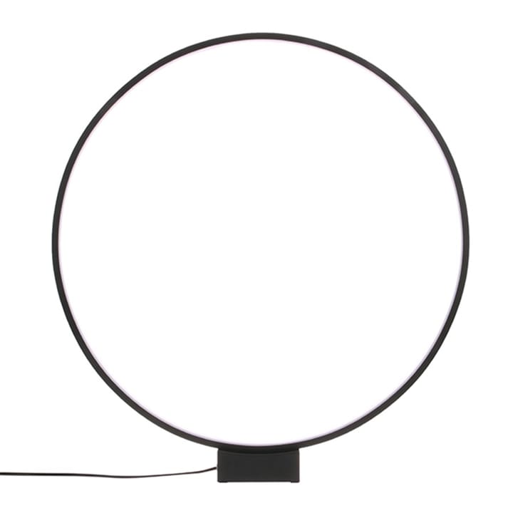 Luminous circle tafellamp 60 cm, Zwart HKliving