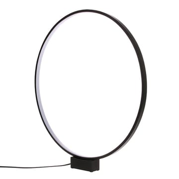 Luminous circle tafellamp 60 cm - Zwart - HKliving