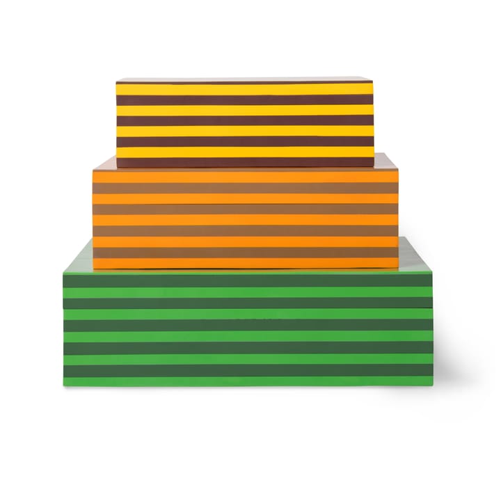 Opbergdoos met deksel 3-delig, Dawn HKliving