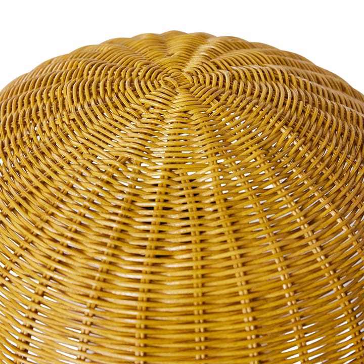Rattan tafellamp, Mustard HKliving