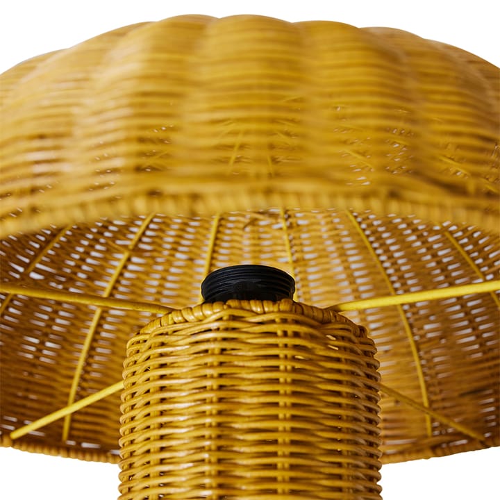 Rattan tafellamp - Mustard - HKliving