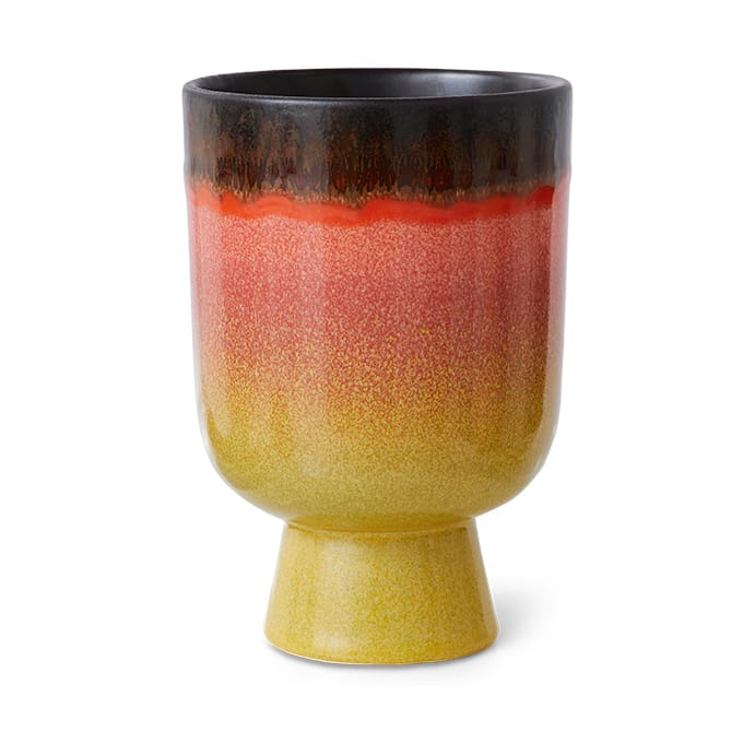 Retro bloempot Ø13 cm - Fig - HKliving