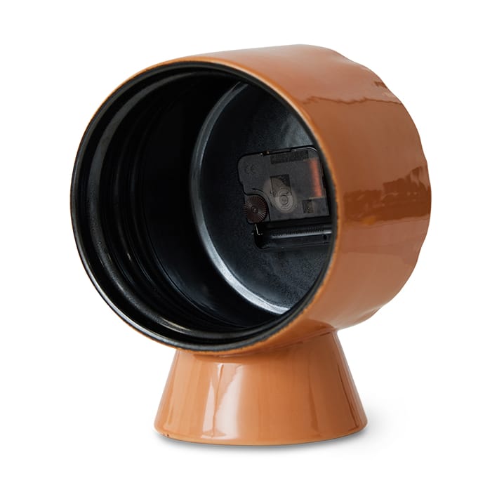 Retro keramische klok 20,8 cm, Peach HKliving