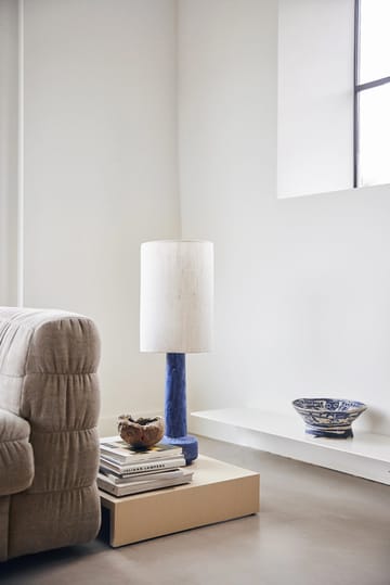 Retro lampenvoet van aardewerk  - Blue - HKliving