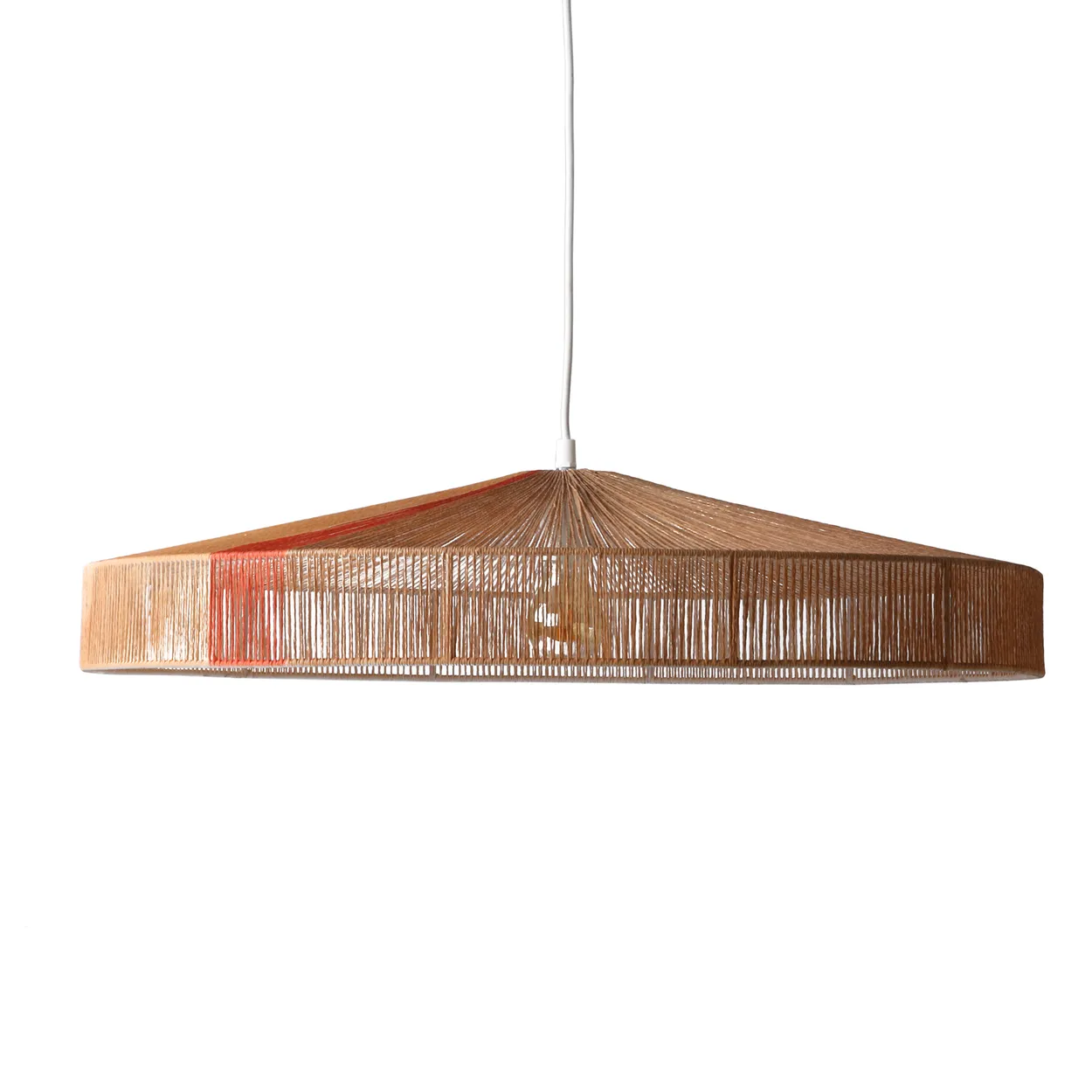HKliving Rope plafondlamp ~70 cm Terra shades