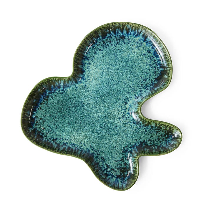 Shell serveerschaal - Teal - HKliving