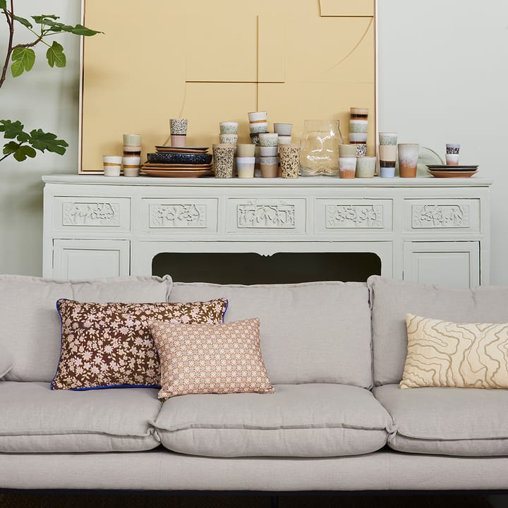 Stitched lines kussen 30x50 cm, Cream-natural HKliving