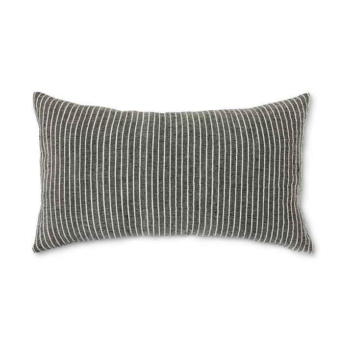 Striped monochrome kussen 40x70 cm - Grey - HKliving