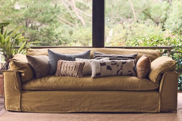 Striped monochrome kussen 40x70 cm - Grey - HKliving