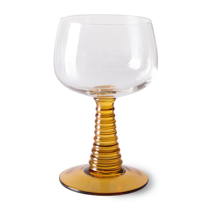 Swirl wijnglas hoog - Ochre - HKliving