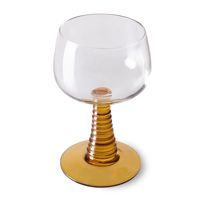 Swirl wijnglas hoog, Ochre HKliving