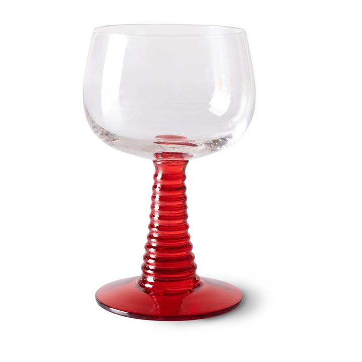 Swirl wijnglas hoog - Red - HKliving