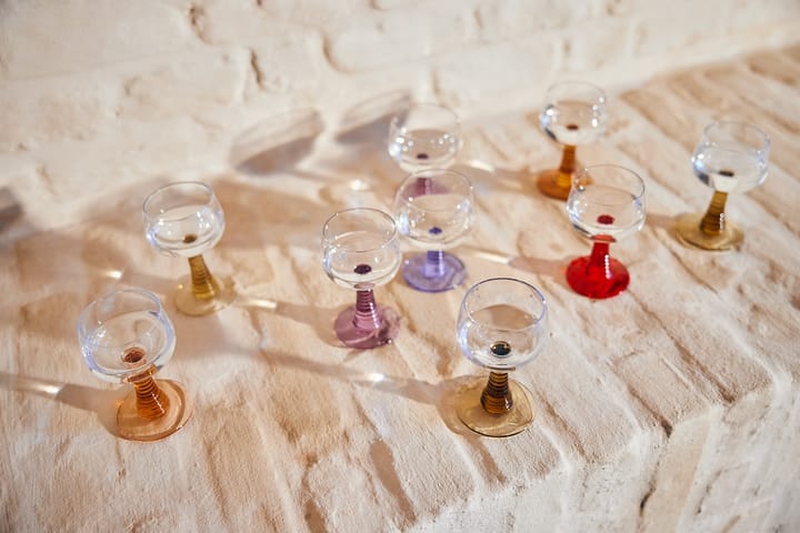 Swirl wijnglas hoog, Red HKliving