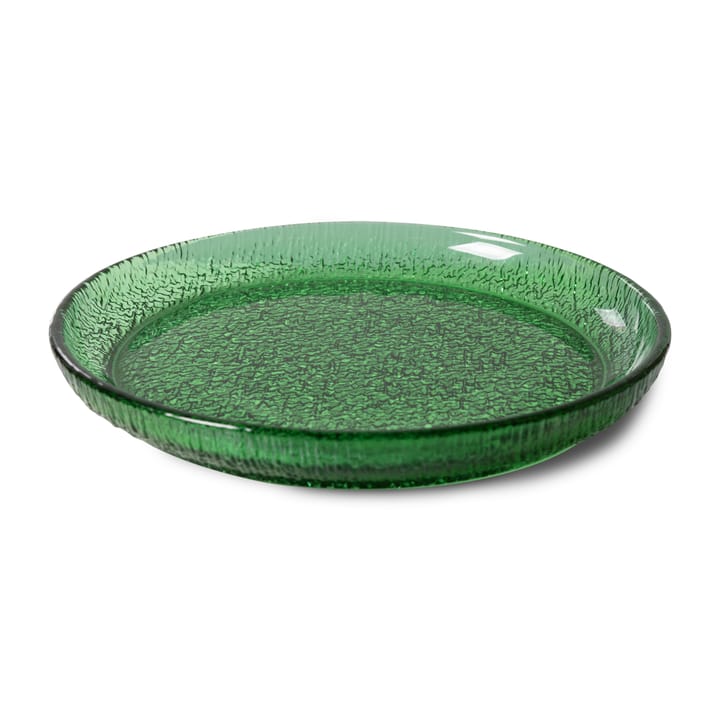 The emeralds bord Ø21 cm, Green HKliving