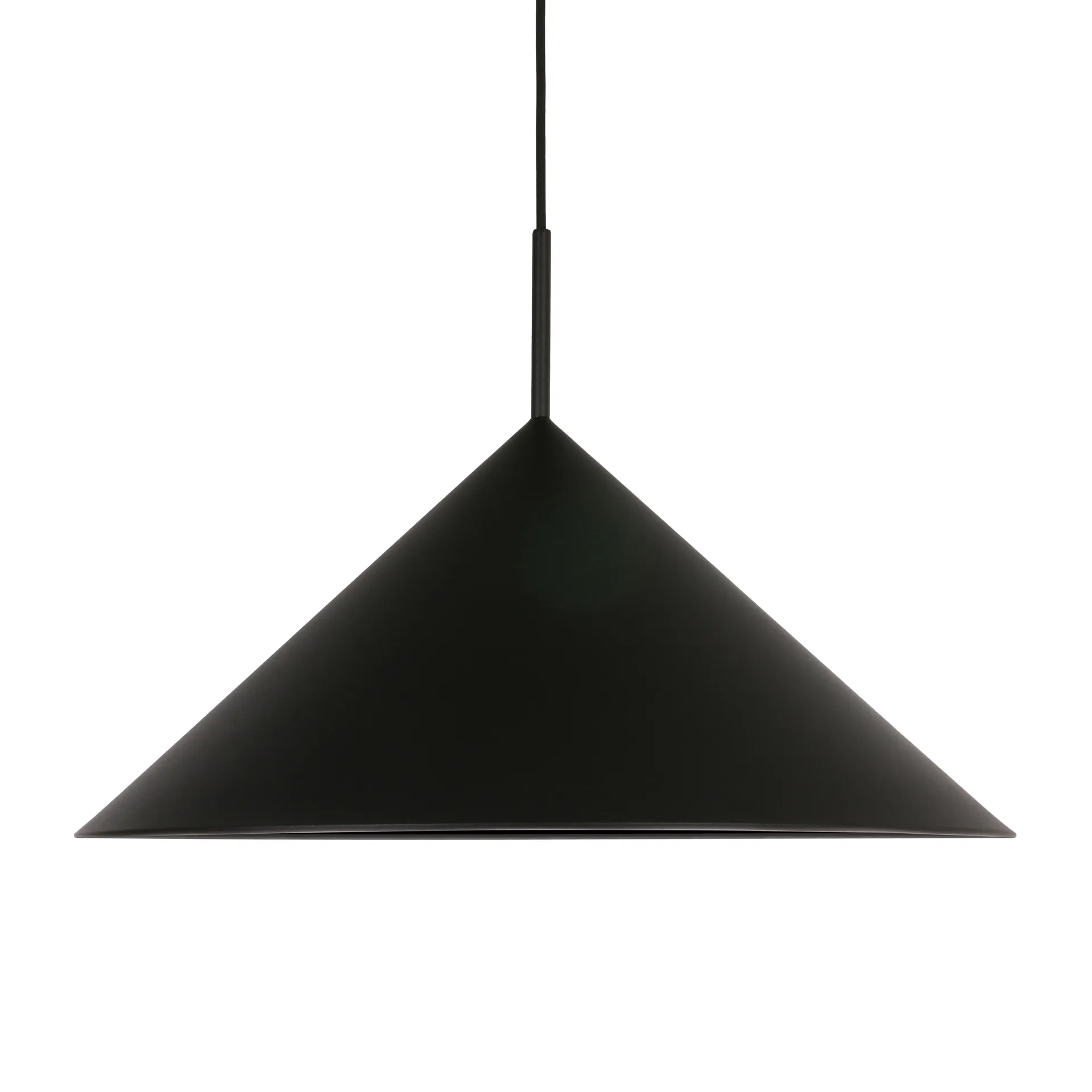 Triangle plafondlamp, zwart HKliving