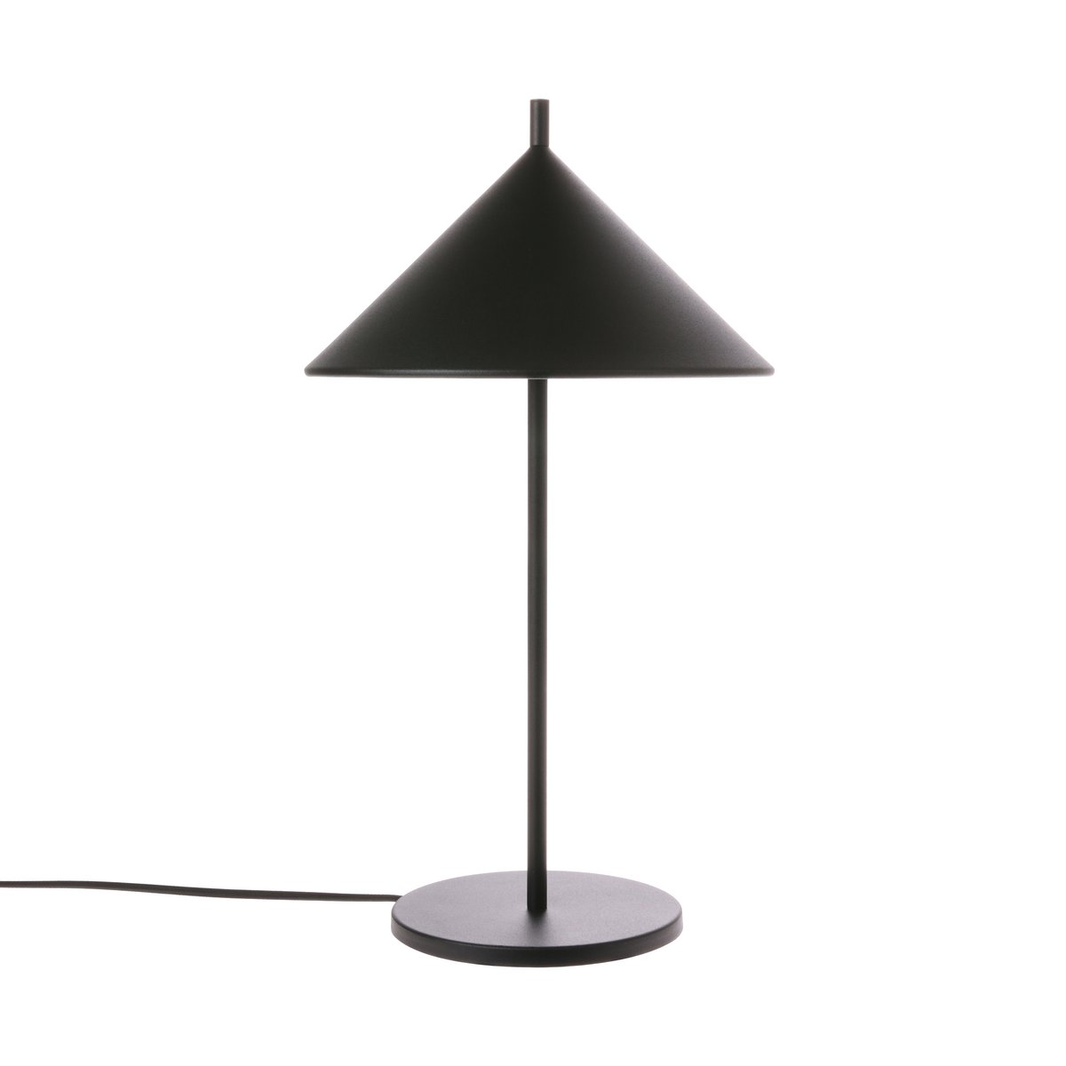 HKliving Triangle tafellamp zwart
