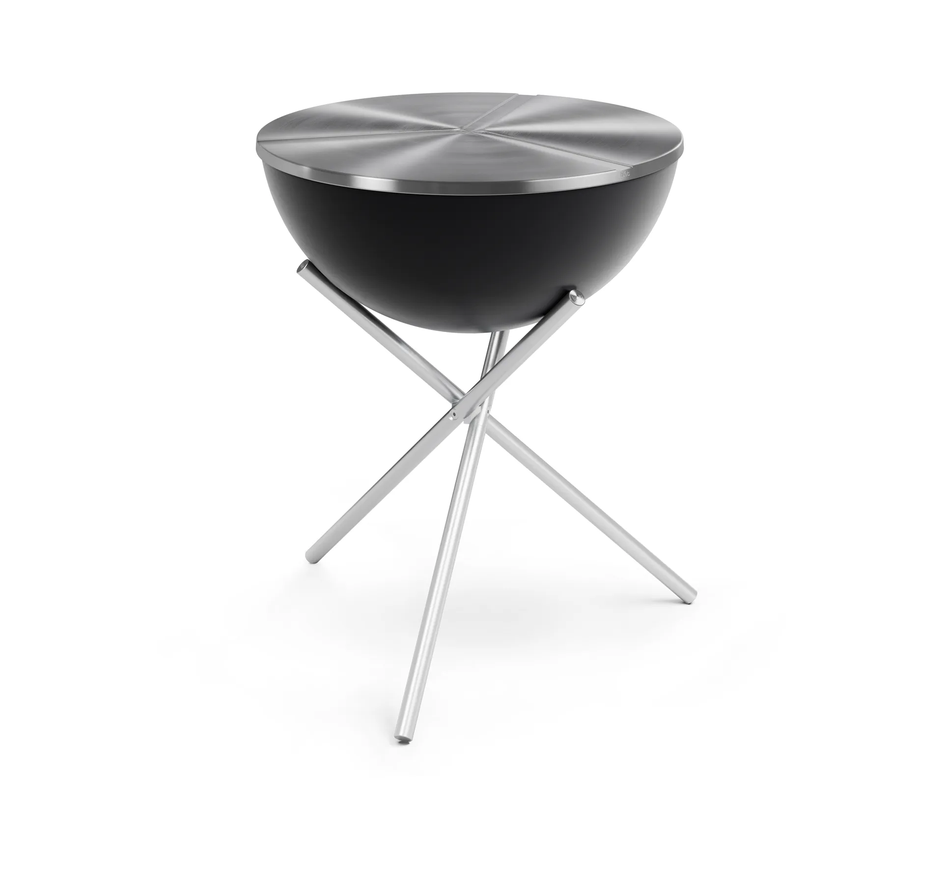 BOWL 57 deksel, Zilver Höfats