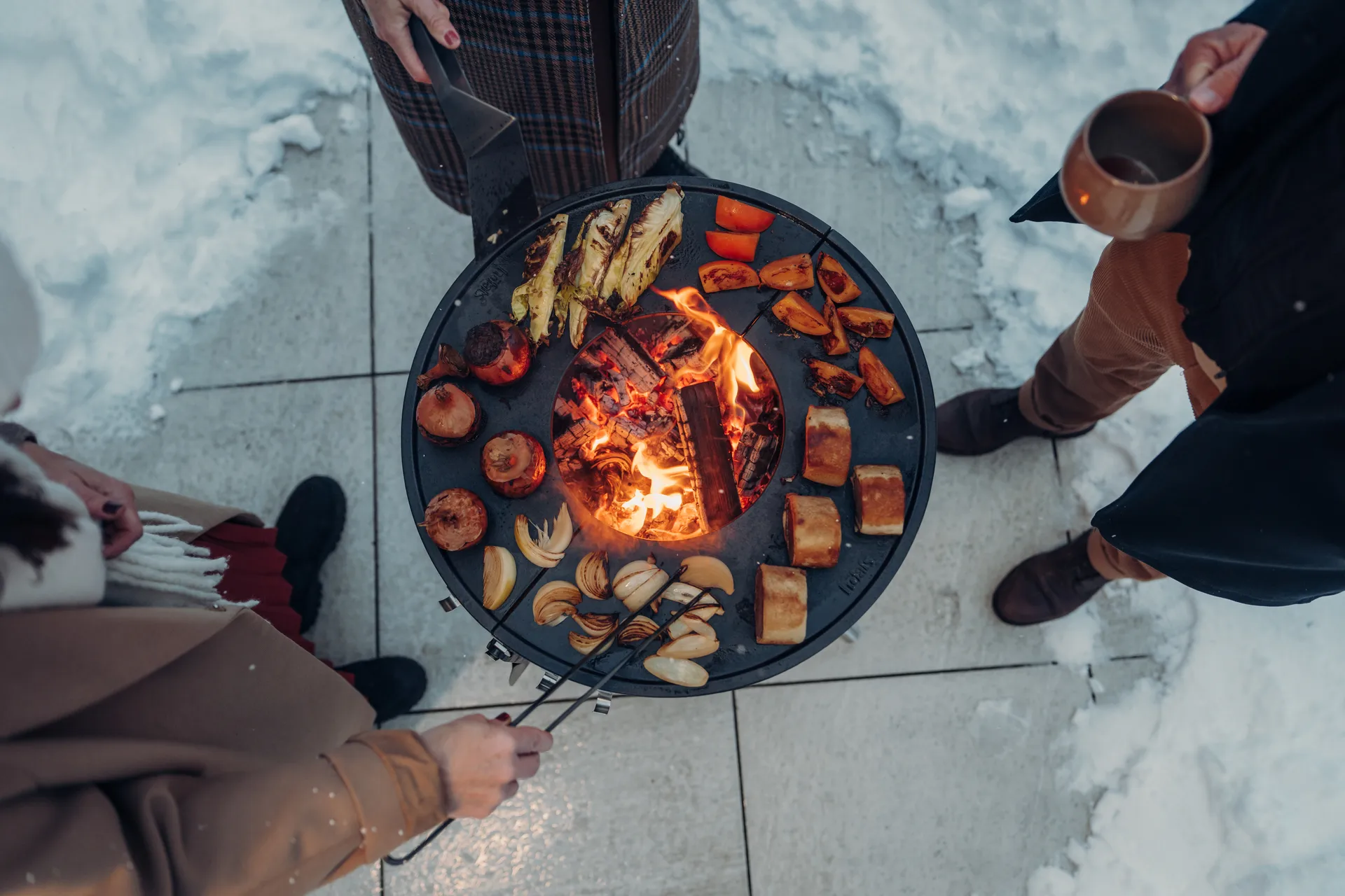 BOWL 57 plancha bakplaat, Zwart Höfats