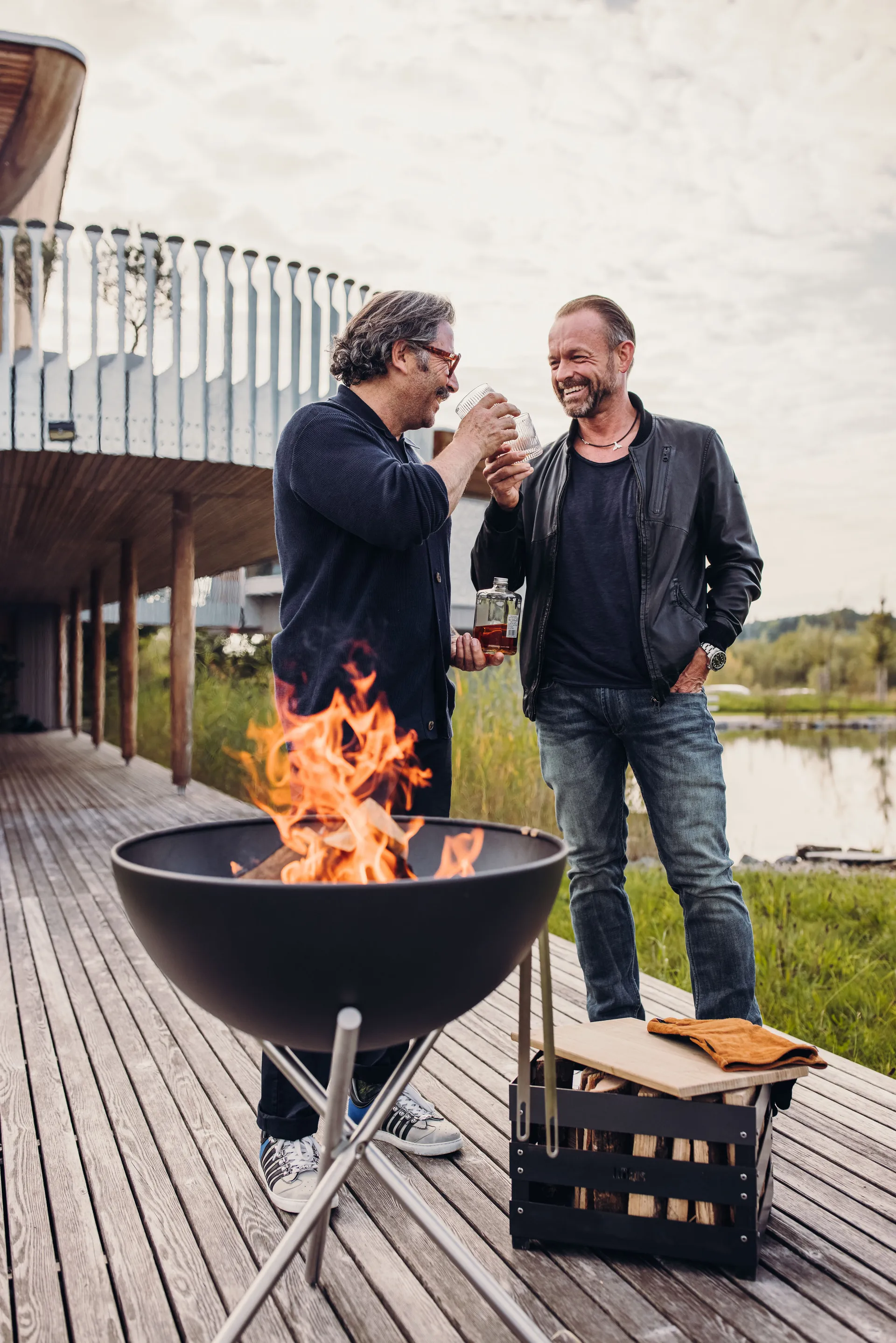 BOWL 57 tripodonderstel, Zilver Höfats