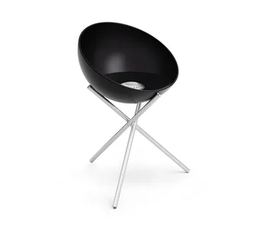 BOWL 57 vuurschaal - Zwart-zilver, tripodonderstel - Höfats