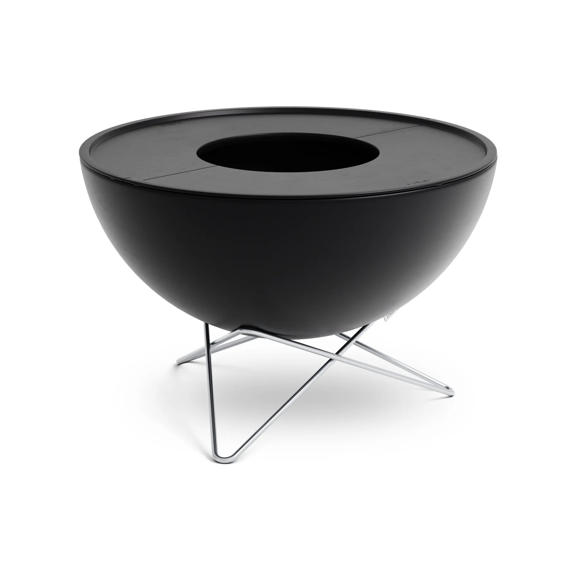 BOWL 70 plancha bakplaat, Zwart Höfats