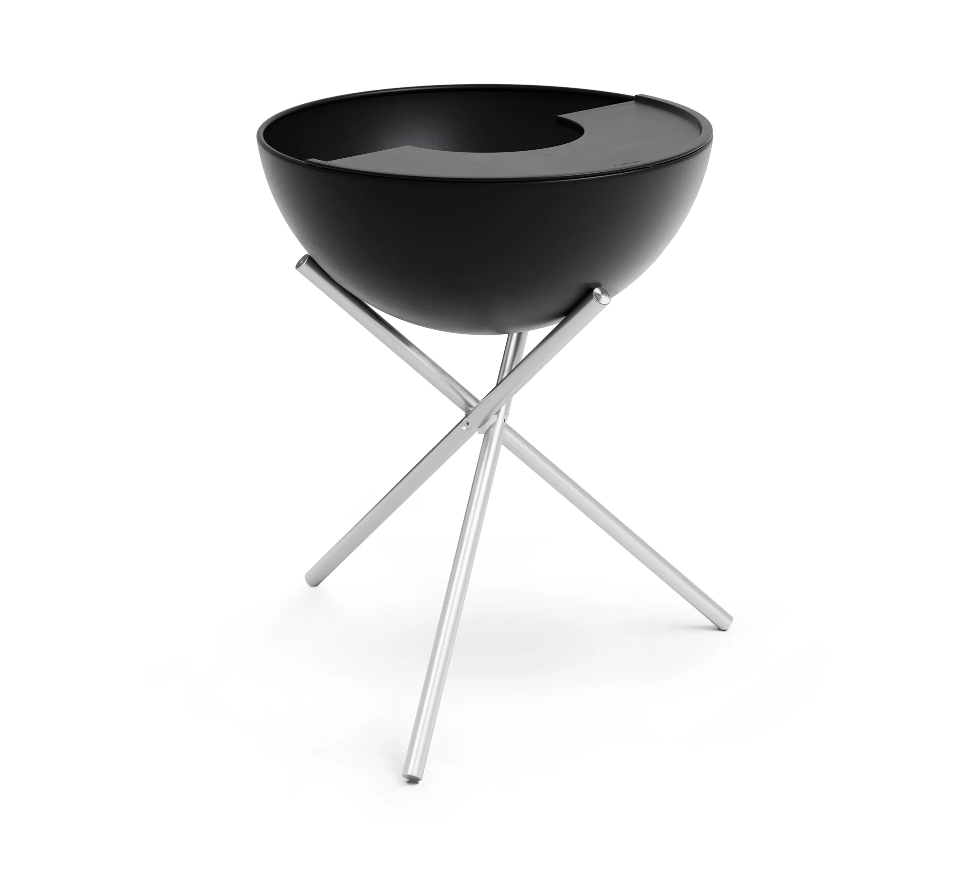 BOWL 70 plancha bakplaat, Zwart Höfats