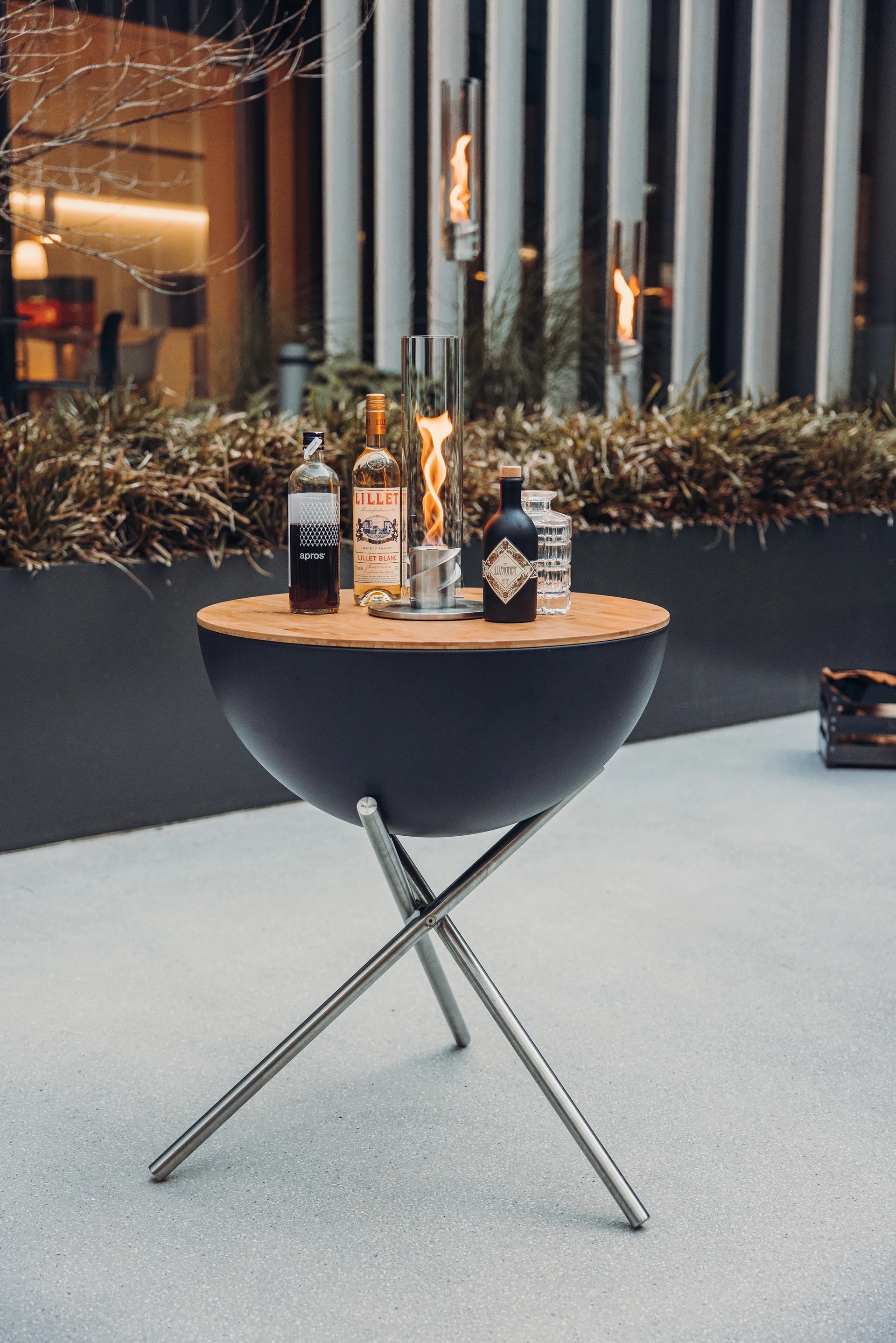 BOWL 70 tray, Bamboe Höfats