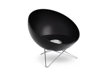 BOWL 70 vuurschaal - Zwart-zilver, steronderstel - Höfats