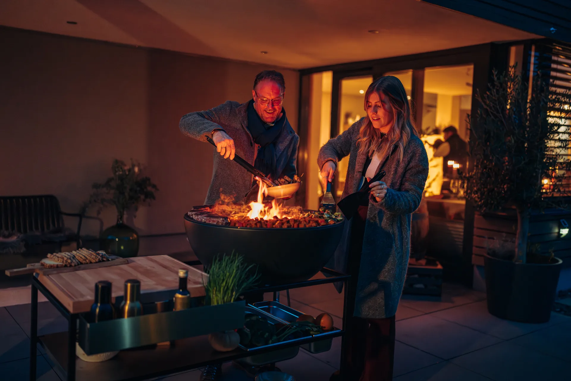 FIRE KITCHEN buitenkeuken, Zwart Höfats