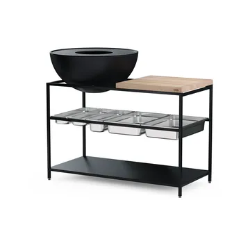 FIRE KITCHEN opbergboxen - Roestvrij staal, 5-delig - Höfats