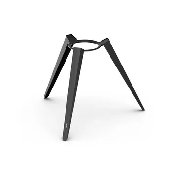 MOON 45 vuurschaal - Volledig zwart, hoog statief - Höfats