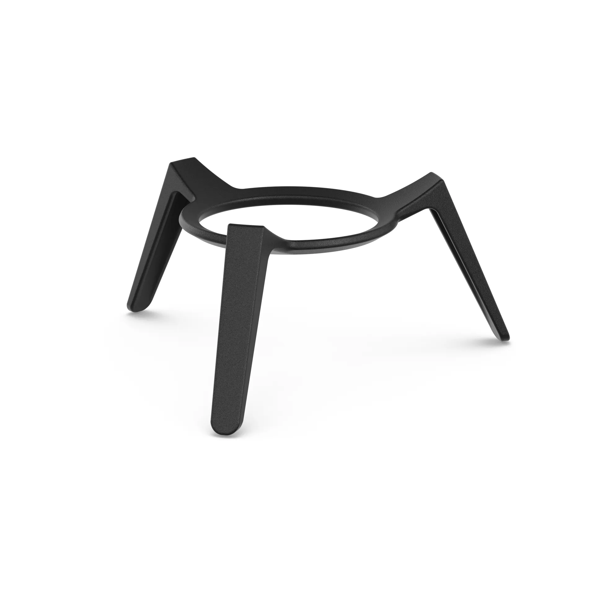 MOON 45 vuurschaal, Zwart-zilver, laag statief Höfats