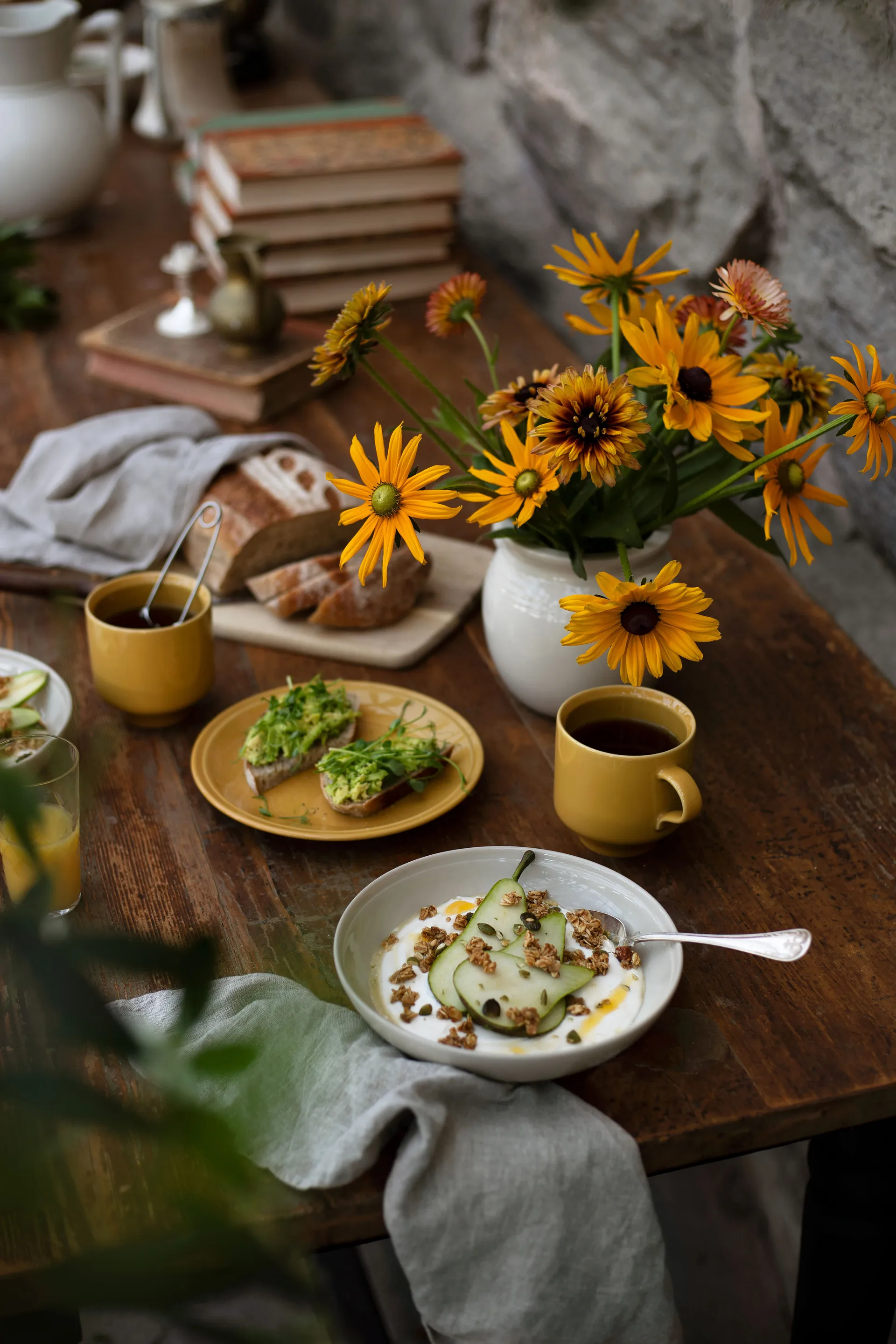 Höganäs Keramik Daga mok 30 cl, Oker Höganäs Keramik