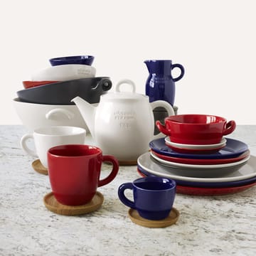 Höganäs koffiebeker - glanzend rood - Höganäs Keramik